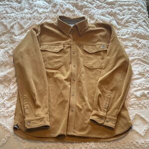 Huk Men's Brown Shirt Jacket